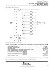 SN74F251BDR datasheet.datasheet_page 3