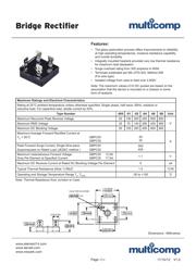 GBPC2508 数据规格书 1