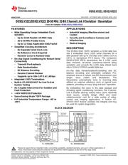 DS92LV3222TVS/NOPB datasheet.datasheet_page 1