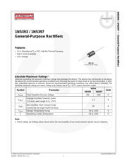 1N5397 Datenblatt PDF