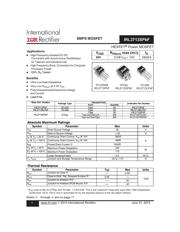 IRL3713PBF Datenblatt PDF