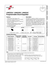 LM431SACMFX 数据规格书 1