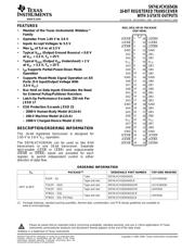 SN74LVCH16543ADLG4 datasheet.datasheet_page 1