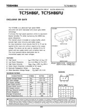 TC7SH86FU(T5L,F,T) datasheet.datasheet_page 1