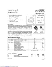 IRF3710STRR 数据规格书 1