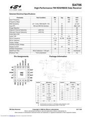 SI4706-B-EVB 数据规格书 2