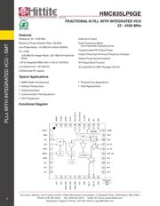 HMC835LP6GE 数据规格书 3