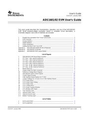 ADS1601EVM 数据规格书 1