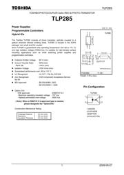 TLP285-4 datasheet.datasheet_page 1