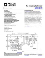 ADF4106SRU-EP datasheet.datasheet_page 1