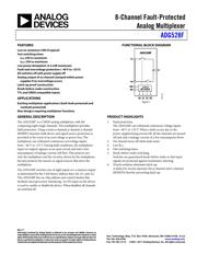 ADG528FBP datasheet.datasheet_page 1