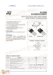 BU208D datasheet.datasheet_page 1