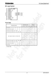 TC74HC85AF(F) 数据规格书 2