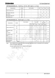 TC74HC85AF(F) 数据规格书 5