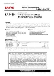 LA4450 数据规格书 1