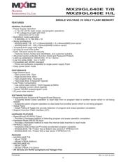 MX29GL640EHT2I-70G datasheet.datasheet_page 5