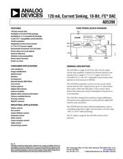 AD5398BCPZ-REEL 数据规格书 1
