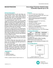 MAX6397SATA+T Datenblatt PDF