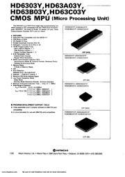 HD63B03YCP datasheet.datasheet_page 1