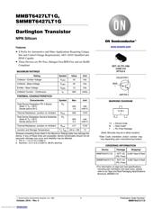 MMBT6427LT1G 数据规格书 1