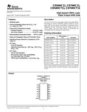 CD74HCT11MG4 datasheet.datasheet_page 1