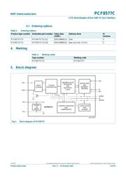 PCF8577CP/F3 数据规格书 2
