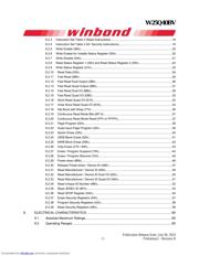 W25Q40BVSNIG 数据规格书 3