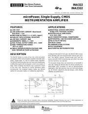 INA322EA/2K5G4 datasheet.datasheet_page 1