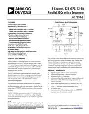 AD7938BCP-6 datasheet.datasheet_page 1