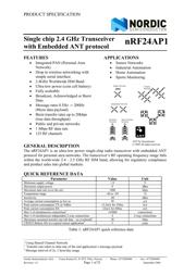 NRF24AP2-8CHQ32-R datasheet.datasheet_page 1