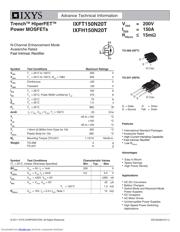 IXFH150N20T datasheet.datasheet_page 1