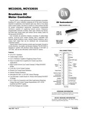 MC33035DWG Datenblatt PDF