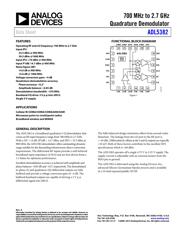 ADL5382ACPZ-R7 datasheet.datasheet_page 1