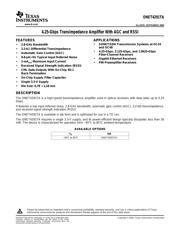 ONET4291TAYS datasheet.datasheet_page 1