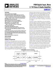 SSM2537 datasheet.datasheet_page 1