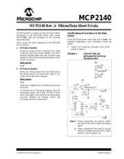 MCP2140T-I/SO 数据规格书 1
