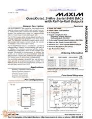 MAX520 数据规格书 1