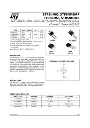 STD5NM50T4 Datenblatt PDF