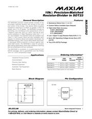 MAX5492RC01100+ datasheet.datasheet_page 1