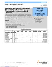 MPX5100DP Datenblatt PDF