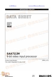 SAA7113H/V2 datasheet.datasheet_page 1