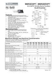 MBR4045PT C0 数据手册
