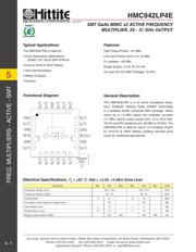 HMC942LP4ETR datasheet.datasheet_page 4