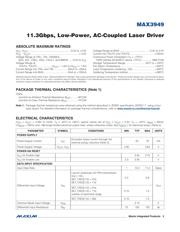 MAX3949ETE+ 数据规格书 2