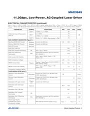 MAX3949ETE+ 数据规格书 3