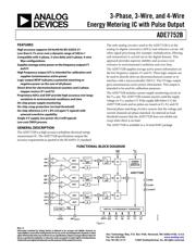 ADE7752BARWZ Datenblatt PDF