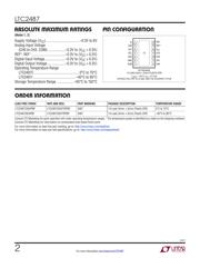 LTC2487CDE#PBF datasheet.datasheet_page 2