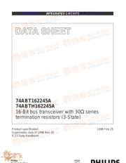 74ABT162245 datasheet.datasheet_page 1