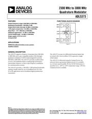 ADL5373ACPZ-R7 datasheet.datasheet_page 1