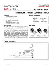 AUIPS1021 数据规格书 1